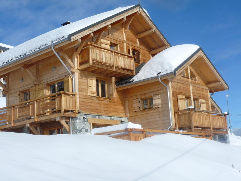 Odalys Chalet Jardin D'Hiver Vila Fontcouverte-la-Toussuire Exterior foto