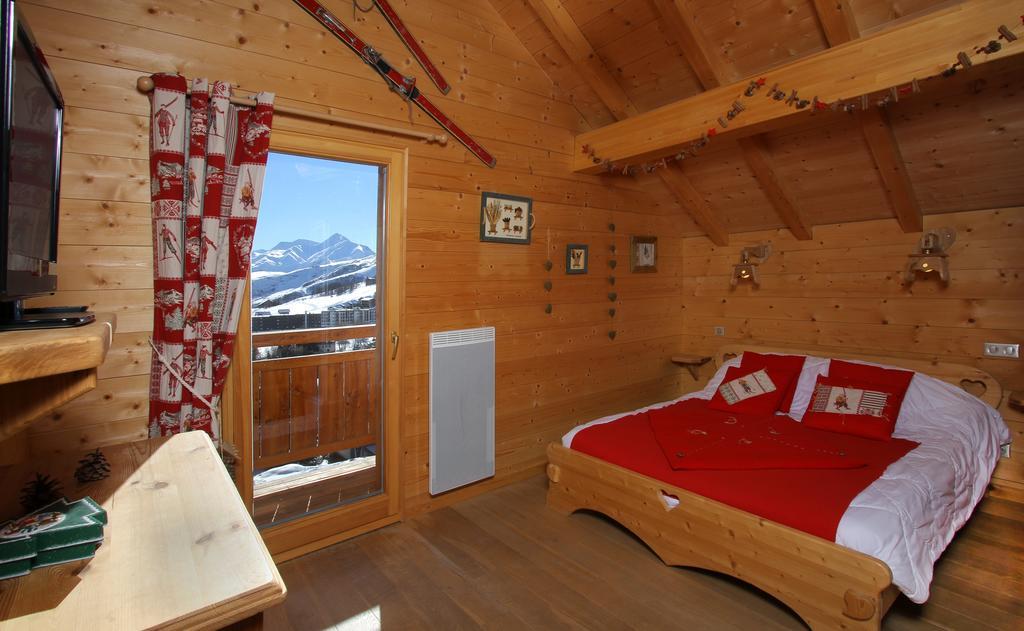 Odalys Chalet Jardin D'Hiver Vila Fontcouverte-la-Toussuire Quarto foto