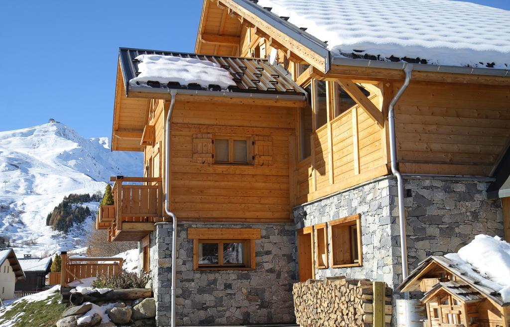 Odalys Chalet Jardin D'Hiver Vila Fontcouverte-la-Toussuire Quarto foto